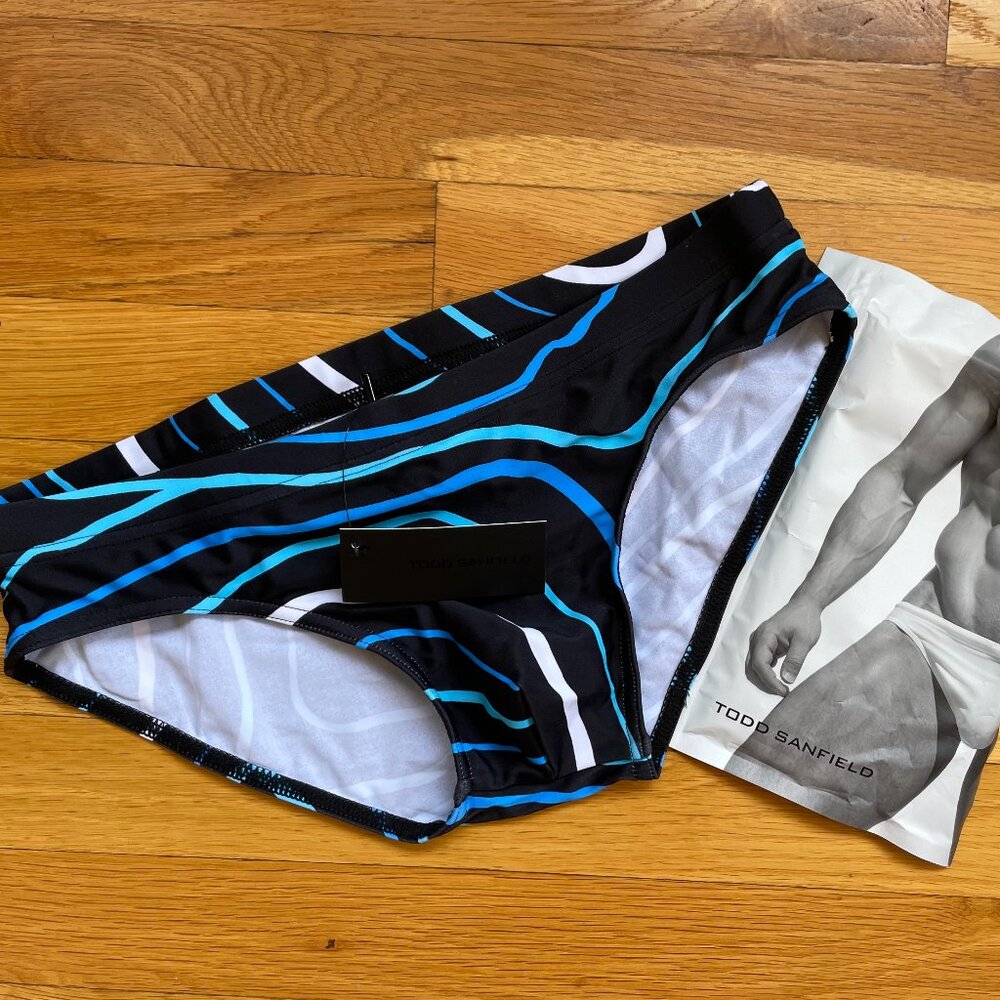 Todd Sanfield - Swim Brief - Brand New - Size Small